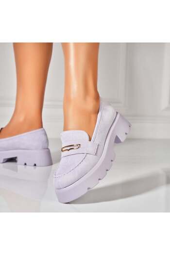 Joana Women's casual shoes in purple eco-leather Kristine