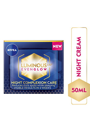 NIVEA Face Cream Night Care Luminous 630 Even Glow – Dark Spot Corrector 50ml