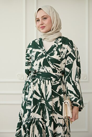 InStyle Bolerolu Viskon Takım Haki