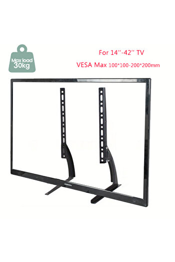 Choice TB011-1 BEISHI Stand for 14-42 Inch LCD /LED/OLED TV Universal Table Top TV Stand Pedestal Feet TVs