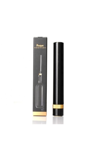Choice Gold Anyohoe Portable Stainless Steel Air Pump Wine Opener Air Pressure Corkscrew Needle Quick Remov