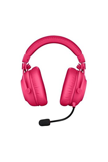 logitech Casti Gaming Wireless Logitech PRO X 2 Lightspeed, Stereo, Jack 3.5mm (Roz)