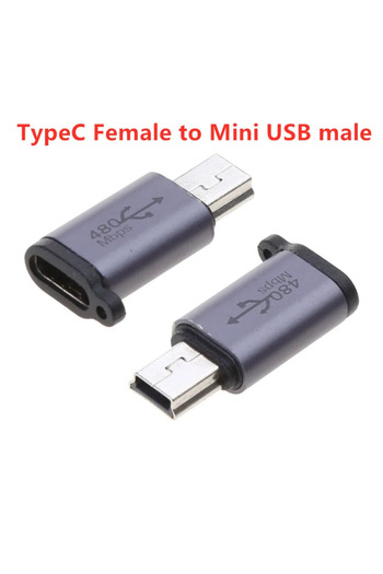 Choice نوع C إلى USB صغير VIKEFON نوع C أنثى إلى Micro USB/نوع أنثى إلى Mini USB/ميكرو USB أنثى إلى Ty