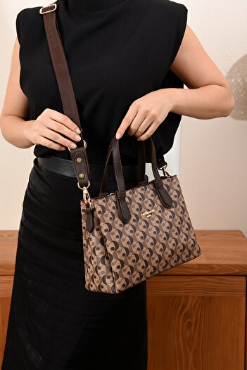 Cacharel Paris Women's Shoulder and Hand Bag Imported Fabric a Quality