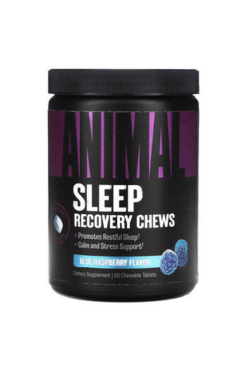 Animal Sleep Recovery Blue Raspberry 60 Chewables