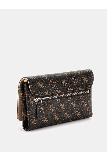 Guess NOELLE XBODY FLAP ORGANIZER Női barna mini táska HWQL7879750-BRO