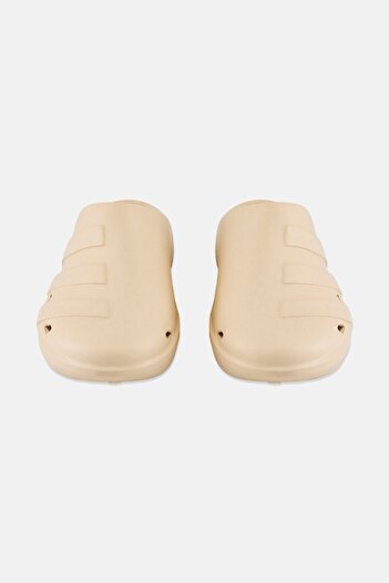 adidas Kids Boy Adicane Clog Slip On Slides, Beige