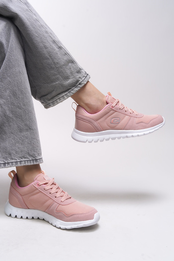 Riccon Evelriara Kadın Sneaker 0012602 Pudra Bej