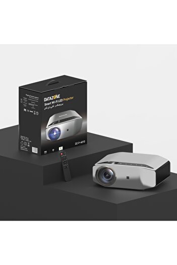 Datazone Full HD Projector, WiFi and Bluetooth Smart Projector, 3800L Compatible with iOS iPhone, Android