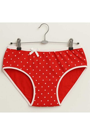 gigigiyim Women's Red Star Patterned Kuloglu