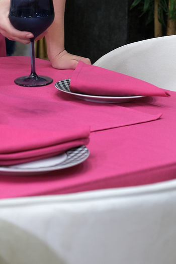 sevilya Dream Fabric Napkin Models Stain-Proof Fabric Napkin Dowry Set (Pack of 6)