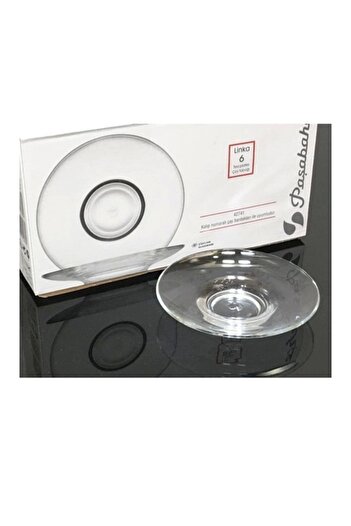 Paşabahçe 54621 Linka Tea Plate Set of 6