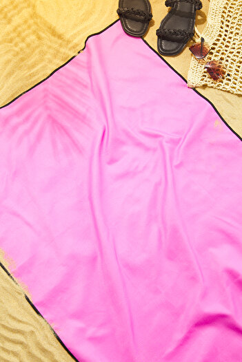 Trendyol Collection Tbess25Ph00002 Model Pink Microfiber Beach Towel
