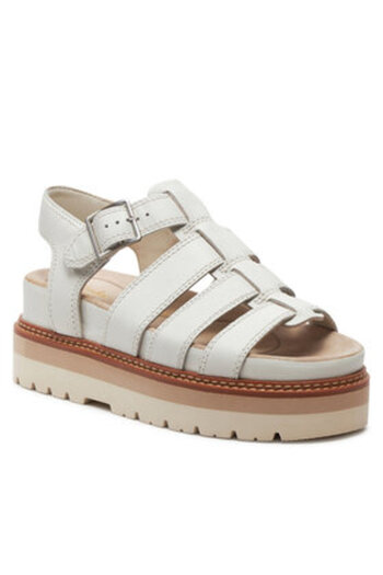 CLARKS sandale dama clarks 26176318 alb