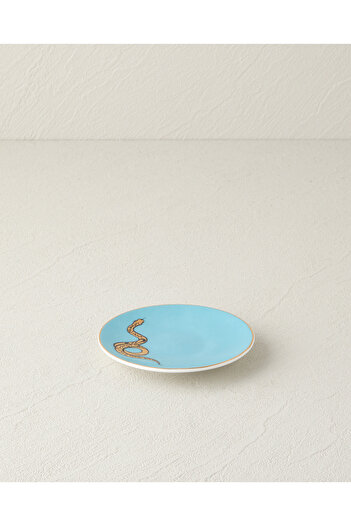English Home Talisman Snake Bone China Snack Bowl 10 cm Light Blue