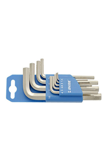 Unior 9-Piece Short Allen Key