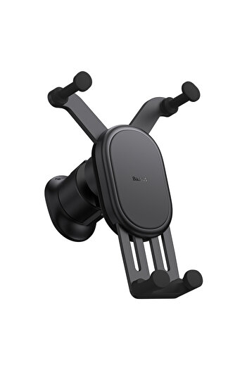 Baseus Stable Gravitational Car Mount Air Vent Phone Holder Bracket (Air Outlet Version) - Black