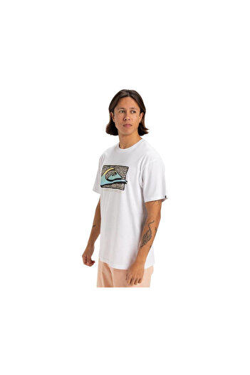 Quiksilver Casual βαμβακερό μπλουζάκι Πολύχρωμο μπλουζάκι