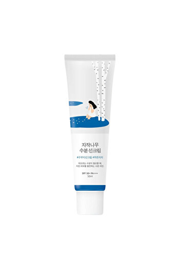Round Lab Round Lab Birch Juice Moisturising Sunscreen SPF 50+ Facial & Body Sunscreen 50ml