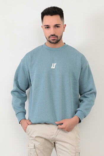 JB John Borners JB 5255 Ανδρικό U Printed 3-Strand Hooded Sweat