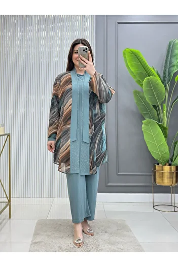 GK Plus Size 3-Piece Tunic Suit