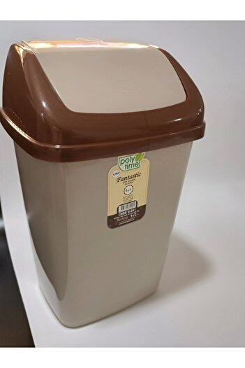ÇAYLAR AVM 5 Liter Fantastic Swing Lid Plastic Bathroom Kitchen Trash Can