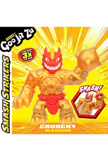 Goojitzu Smash Strikers Stretching Single Figure Pack Crunchy Blazagon Gjt57000-3