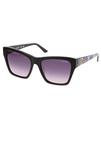 Guess Transparent Women's Sunglasses - Organic Gradient (Uv), Bone Closed Frame Design