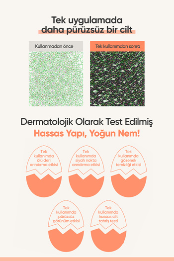 Missha Cilde Aydınlık & Pürüzsüz Görünüm Kazandıran Gözenek Karşıtı Cilt Bakım Pedi A'PIEU Egg Pha Pore Pad