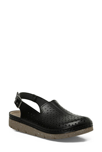 Polaris 166931.Z5Fx Black Women's Comfort Sandals