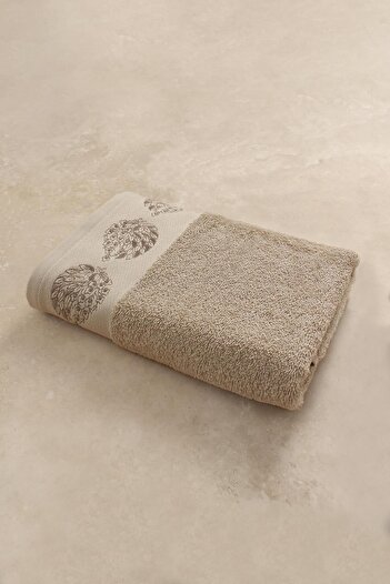 Ellia Soft Patrin 100% бавовняна вишита весільна рушник 50x100 см - м'який, поглинаючий, якісний - для ванної кімнати