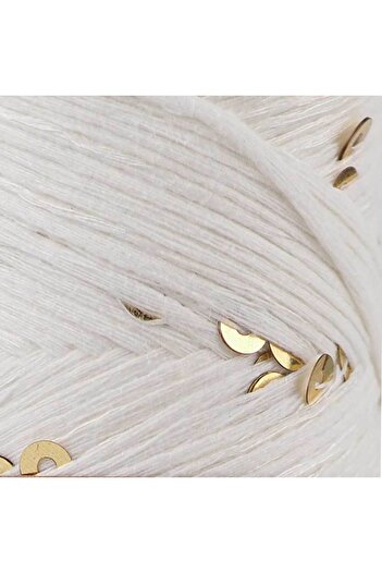 Ritzz Sequin Rope - White Gold Sequin