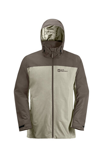 Jack Wolfskin Taubenberg 3in1 Jkt m Brown Men's Jacket