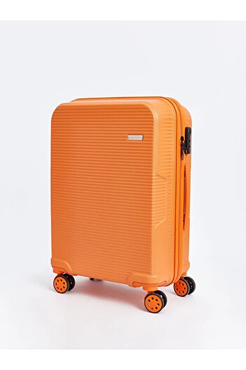LC Waikiki LCW ACCESSORIES Turuncu Kilit Detaylı Orta Boy Valiz
