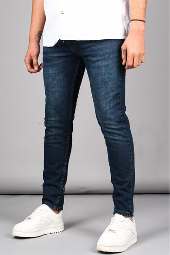 Madmext Kék Skinny Fit férfi farmernadrág 6338