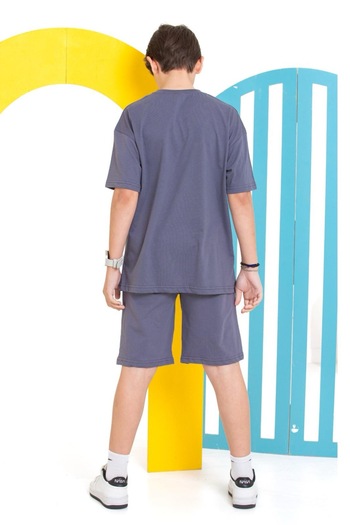 tunays shopping Boy's Pocket Bottom Top Shorts Suit
