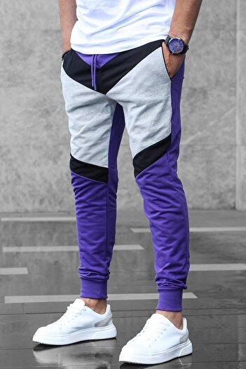 Madmext Φόρμα 2927 Color Blocked Purple