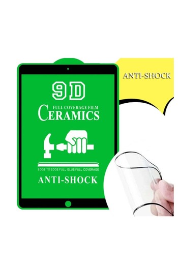 G Golden Case Anti-Shock Silicone-Ceramic Film for Apple iPad 9 (2021), 10.2" Tablet