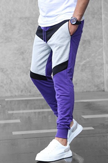 Madmext Φόρμα 2927 Color Blocked Purple