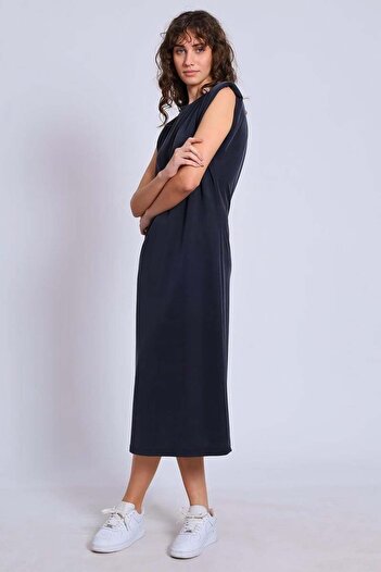 Suziş Honeycomb Textured, Modal Fabric, Padded Dress 3148