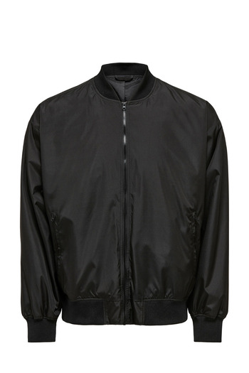 Only & Sons Black Men's Coat ONSGAVIN BOMBER JACKET OTW