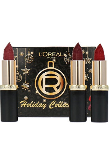 L'Oreal Paris Sada 3 Ruj Buze, Loreal, Color Riche, Vánoční kolekce
