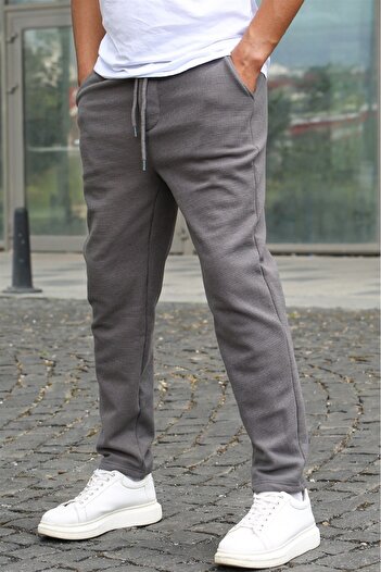 Madmext Smoked Relaxed Fit Jogger Trousers 5480