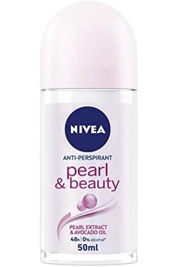 NIVEA Antiperspirant Roll-on for Women, Pearl & Beauty Extracts, 50ml