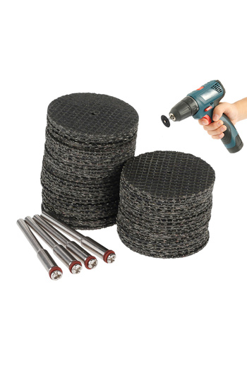 Choice1 54pcs 54pcs Abrasive Cutting Disc 32mm With Mandrels Grinding Wheels For Dremel Accesories Metal Cu