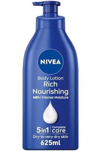 NIVEA Body Lotion Moisturizer for Extra Dry Skin, 48h Moisture Care, Nourishing Almond Oil & Vitamin