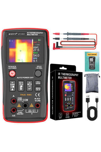 Choice ZOYI R01 ZOYI R01 Thermal Imager and Multimeter 2 in 1 Infrared Thermometer and Electrical Tester