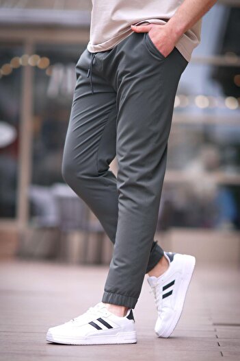 Madmext Khaki Men's Jogger Pants 6529