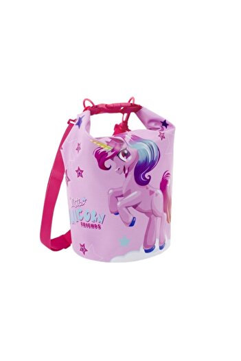 Perletti Waterproof beach bag for children, unicorn pattern, 25x18 cm, Perletti, 5l