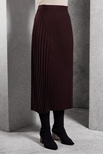 Alvina Pleated Tesettor Skirt 60627